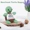 Mini Funny Turtle Easter Basket Essentials Stuffers for Teens Easter Gifts for Kids Teen Girls Boys, Birthday Gifts for Women Men Mothers Day Graduation Teacher Appreciation, Positive Emotional Turtle